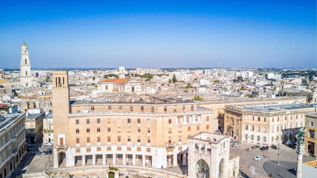 vivere nella città di lecce